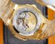 Replica Patek Philippe Nautilus Iced Out Yellow Gold Case Watch Blue Dial  (2)_th.jpg